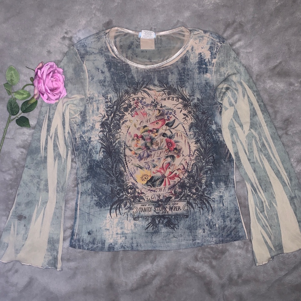 DB sport scallop sleeve top